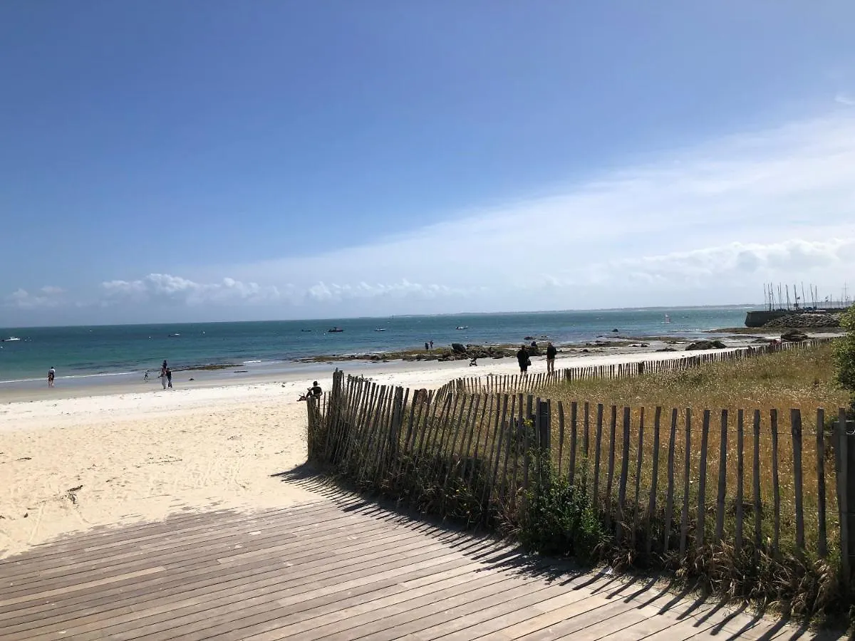 Appartement Ondines, Agreable Duplex, centre Carnac Plage France